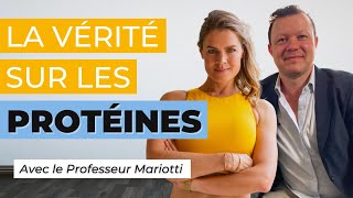 La vérité sur les protéines  muscles quantités et santé  Interview François Mariotti [upl. by Nabroc991]