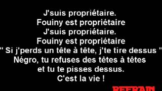 La Fouine Autopsie 5 PAROLES HD [upl. by Cecil]