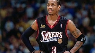 Allen Iverson Top 10 Career Plays [upl. by Nalehp541]