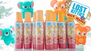 Lost Kitties Mice Mania Series 3 Cheese Spray Can [upl. by Pepillo]