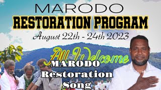 MARODO TRIBE Restoration song 2023  ABIDAN [upl. by Tocs]