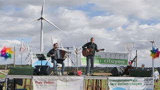 La ferme éolienne dAvessac dans le film quotAprès Demainquot de Cyril Dion et Laure Noualhat [upl. by Sprung]