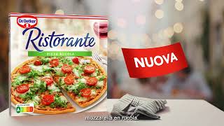 Dr Oetker  Ristorante  Pizza Rucola bumperspot [upl. by Chic]