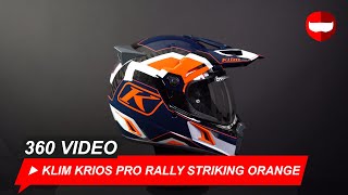 Klim Krios Pro Rally Striking Orange  ChampionHelmetscom [upl. by Nordek]