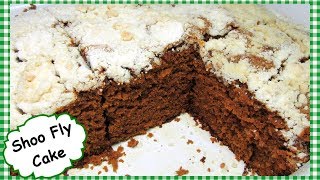 Pennsylvania Dutch SHOO FLY CAKE  Molasses Cake Recipe with Crumb Topping [upl. by Yhtorod203]