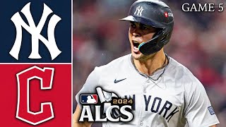 New York Yankees vs Cleveland Guardians  ALCS Game 5 Highlights [upl. by Nicolai100]