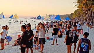 This is BORACAY White Beach on April 16 2024 Non Stop Talaga ang Tourista Daming Tao Station 1 2 3 [upl. by Zechariah880]