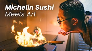 Exploring Master Chef Udatsus Michelin Star Sushi Creations [upl. by Latimore]