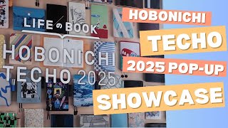 First Look Hobonichi Techo 2025 Planners Popup Showcase  The Row DTLA [upl. by Bandeen]