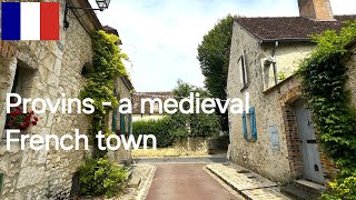 Camper trip to the medieval town of Provins in France  the Ceasar tower and a beautiful huge church [upl. by Hayilaa]