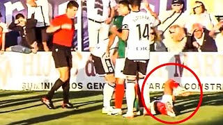 Giuliano Simeone INJURY  Alaves Vs Burgos CF [upl. by Egap]