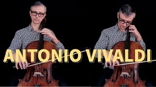 A Vivaldi Allegro from Concerto in G minor for 2 Cellos  Part 1 and 2 from Slow to Fast Tempo [upl. by Cilo]