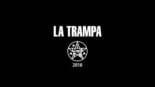 LA TRAMPA  El retador Official Lyric Video [upl. by Anilos]