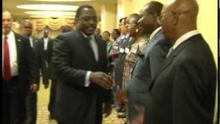 Joseph Kabila à New York pour participer à la 65è assemblée Générale de lOnu [upl. by Betsy828]