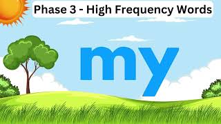 Practise reading High Frequency Words  Phase 3 Phonics  Learn to Read [upl. by Keese]