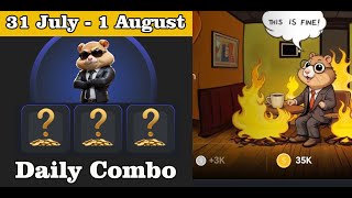 Hamster Kombat Daily Combo 31 July  1 August [upl. by Enram]