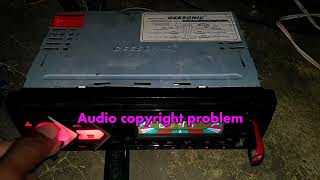 geesonic car audio player  geesonic car audio player tamil  geesonic  gs z39 part2 [upl. by Ecirtnahc]