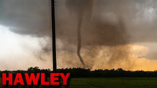 Destructive Hawley Texas Tornado [upl. by Ahsuatal]