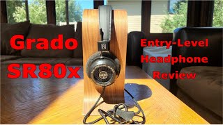 Grado SR80x Headphone Review [upl. by Sirraf924]