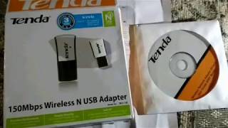 Tenda W311M USB Wifi Adapter Supported Solid 60336150Globalsat888Pagaria Many More Settop Box [upl. by Rezal]