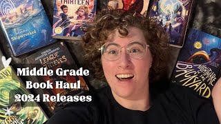 Massive Middle Grade Book Haul  2024 Releases [upl. by Eisiam]