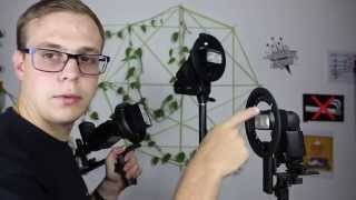 Attaching your Speedlite to a BowensSoftbox Which AdapterBracket [upl. by Najtsirk]