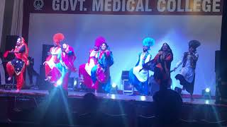 GMC PATIALA CULTURAL FEST quotAURAquot Organizers team BHANGRA🔥🔥 [upl. by Bond]