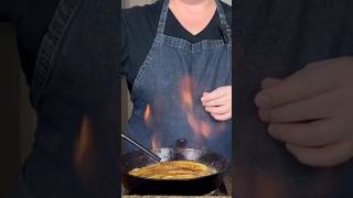 Bananas Foster Flambé Extravaganza recipe bananasfoster chef cheflynnwheeler [upl. by Dias652]