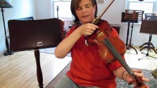 Tuning Your Violin with a Pitch Pipe [upl. by Jamin]