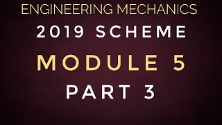 KTUMECHANICSMODULE 5PART 3 INSTANTANEOUS CENTRE PROBLEM [upl. by Ragen255]