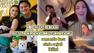 HBD RIZKI PEBIAN KEJUTAN ROMANTIS MAHALINI ❤ [upl. by Aric]