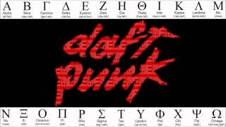 Greek Alphabet  Daft Punk Remix [upl. by Nosnevets967]