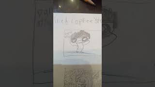 Drink iced coffee panic attack animation drawing funny [upl. by Ggerg326]