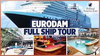 Holland Americas Eurodam Full Ship Tour [upl. by Sprague]