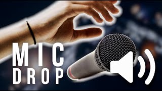 Mic Drop  Sound Effect [upl. by Sitoel]