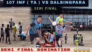 Semi Final Domination TA vs DALSINGPARA 😱😱 Herlihy Cup 2024 Darjeeling Lebong [upl. by Moule]