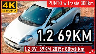 Fiat Punto 8V 12 69KM 2015r Jazda Próbna test [upl. by Llibyc52]