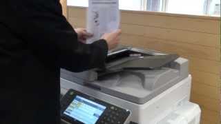 Training  Copy  Sample copying on Ricoh Printer  Ricoh Wiki [upl. by Gregson]