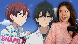 hachimans sacrifice  Oregairu Season 1 Episode 12 Reaction [upl. by Floro]