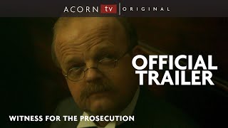 Acorn TV Original  The Witness for the Prosecution trailer [upl. by Linoel456]