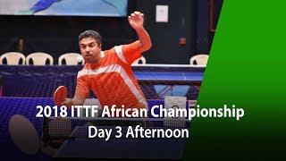 ITTF African Championship  Day 3 [upl. by Vierno]