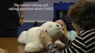 PARO therapeutic robot [upl. by Esela]