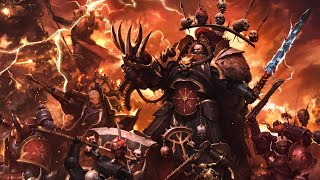 GLORYHAMMER  Universe On Fire  W40k Chaos Music Video [upl. by Ibba366]