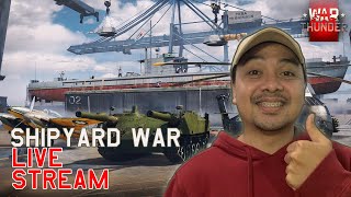 🔴BATTLE OF SHIPYARD ALIAS BELI IKAN DI PELABUHAN  WAR THUNDER [upl. by Lindholm]