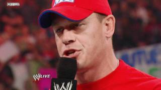 Raw John Cena confronts the reinstated CM Punk [upl. by Umeh]