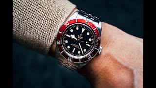 THE NEW EXCLUSIVE TUDOR  2023 Tudor Black Burgundy 5Link Bracelet [upl. by Retla]