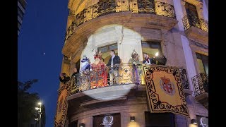 Mensaje del Rey Gaspar en Almería en nombre de los Reyes Magos [upl. by Paehpos]