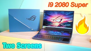 ASUS ROG Zephyrus Duo 15 GX550 Liquid Metal  Unboxing First Look amp Hard Thermal  Performance Test [upl. by Gemini]