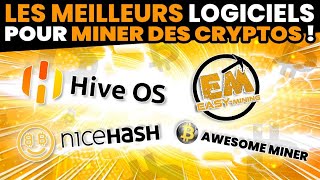 Les meilleurs logiciels pour miner des crypto [upl. by Idoux]