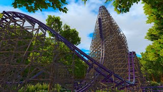 Phantom  RMC Hybrid Coaster  NoLimits 2  FVD  Coaster 39 [upl. by Iloj857]